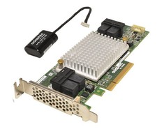 Adaptec ASR-81605ZQ 12Gbs PCIe x8 SAS/SATA RAID Controller TCA-00351-01-B BBU LP