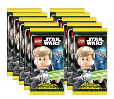 LEGO Star Wars - Serie 1 Trading Cards - 10 Booster - Deutsch