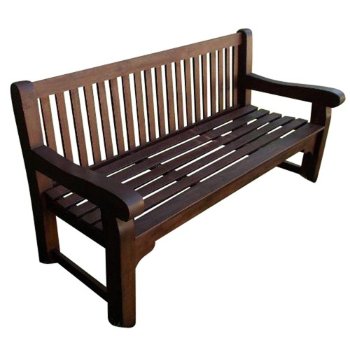 Gartenbank holz sitzer - holz, 3-sitzer