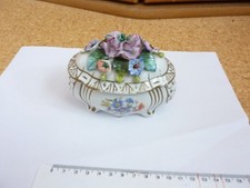 Porzellan Deckeldose Dose m