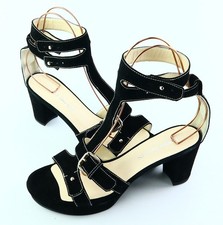 Sandalette aus Leder Gr. 39