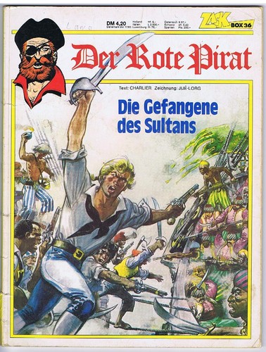 Comic von 1980 - der, rote