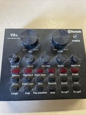 Sound card audio interface - v8,