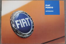 Fiat Punto Autoradio - Betriebsanleitung "2006" Bedienungsanleitung - Handbuch