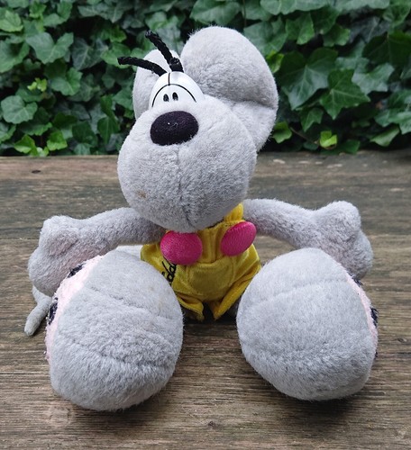 Graue diddl maus latzhose - diddl,