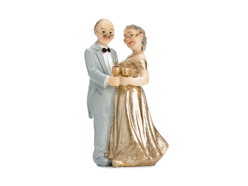 Tortenfigur goldene hochzeit - tortenfigur,