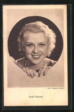 Ansichtskarte Schauspielerin