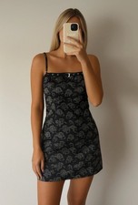 Faith Connexion Kleid Seide, Größe S