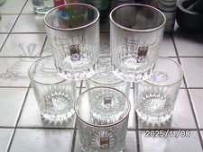 6 Whiskey Glas Olympiade München 1972  Sammlerglas Vintage Design 72 Munich