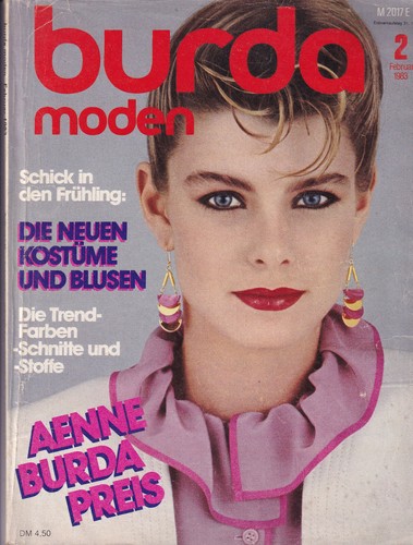 Burda moden 1983 februar - moden,