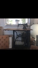 Antike vesta nähmaschine mit - antike,