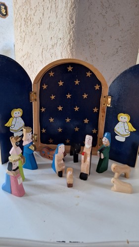 Alte haba weihnachtskrippe - alte, mit