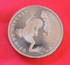 BRD 20 € 2018 F Grimms Märchen Froschkönig Silber Gedenkmünze