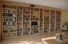 Regal System Bücherregal Holz