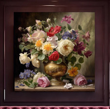 XXL LEINWAND BILD ER 140x140x5