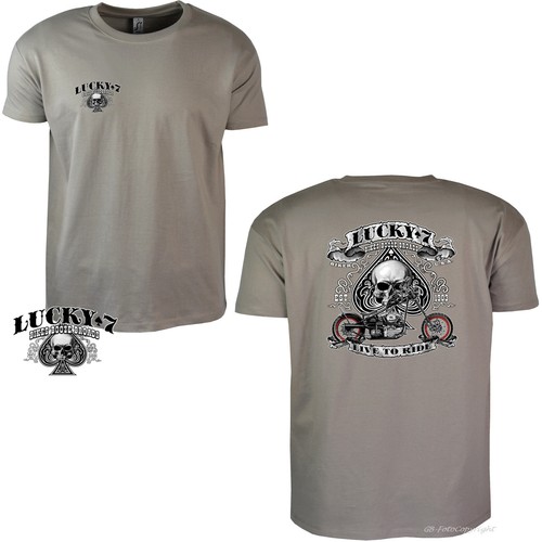 Biker shirt chopper gothic - chopper,