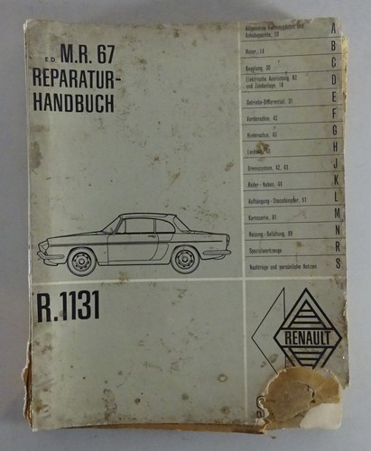 Werkstatthandbuch renault - werkstatthandbuch,