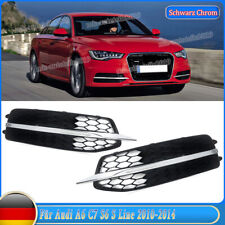 Stoßstange Nebelscheinwerfer Wabengitter Gitter Für Audi A6 C7 S-Line 2011-2014