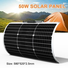 50W Flexibles Solarpanel