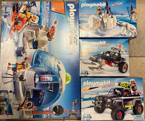 Playmobil alaska 9055 9056 - playmobil,