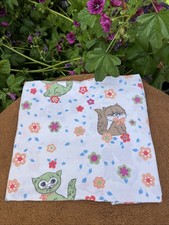 DDR Kinderbettwäsche Katze Blumen Bettdecke 100% Baumwolle Ostalgie 125x95 cm