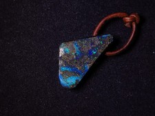 Boulder Opal Anhänger aus