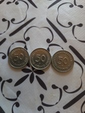 Münze 50 Pfennig 1950