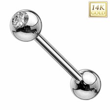 Zungenpiercing Barbell Hantel
