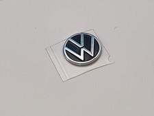 1x Original Volkswagen Schlüsselemblem Emblem selbstklebend mit neuem VW Logo