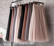 NEU Damen Langrock Tutu Tüll