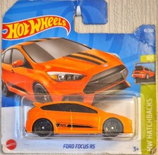 Hot Wheels 2021, Ford Focus RS orange "Hatchbacks" HCX73 Neu OVP
