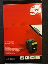 Kompatible Tonerkartusche 5Star Lexmark C544X1YG, Für Lexmark C540N, C543DN,...