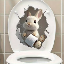 WC Aufkleber Wandtattoo