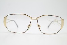 Vintage Brille Neostyle JET 207 Gold Mehrfarbig Oval Brillengestell eyeglasses