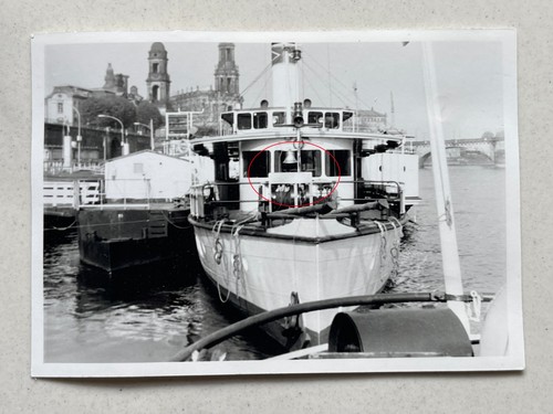 Orig foto schiff dampfer - orig.foto, pd