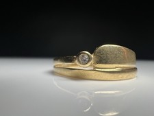 750 18kt Ring Gelbgold mit