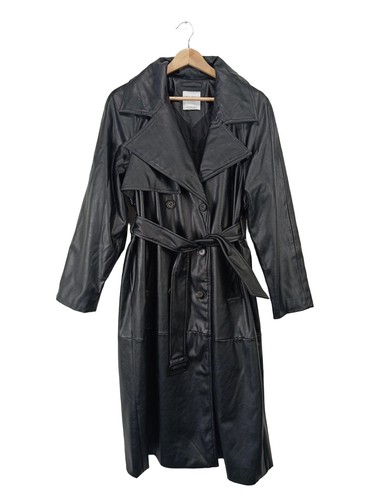 Bershka kunstledermantel damen - bershka,