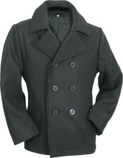US Navy PEA Coat Schwarz