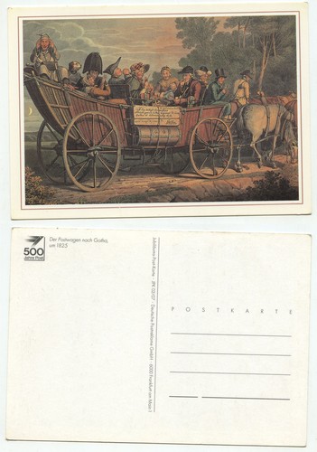 01786 der postwagen nach - postwagen,