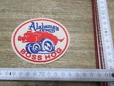 Patch Alabama's Boss Hog Rasendes Schwein Nose Art Racing Pig Denim Jacket Jacke