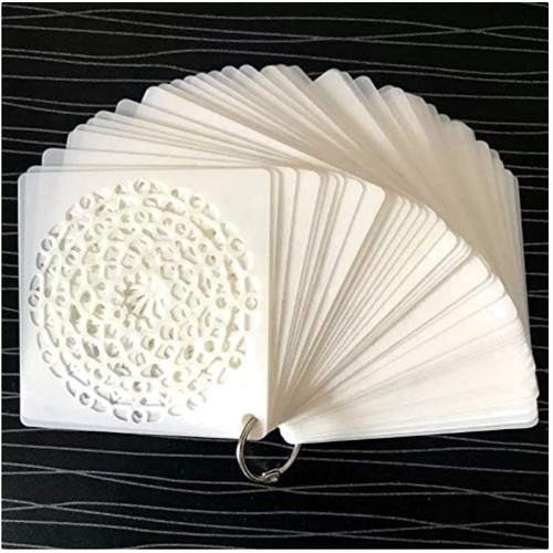 Mandala schablonen set - mandala,