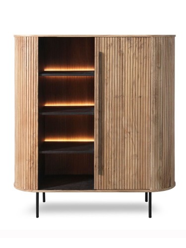 Bronx round highboard mit - mit, 1