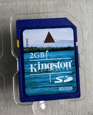 SD-Speicherkarte Kingston 2 GB, sehr guter Zustand - Made in Japan
