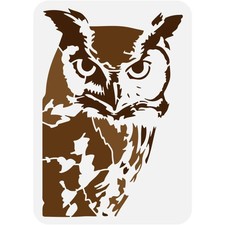 Eulen-Muster-Schablone