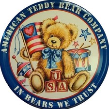 American Teddy Bear US Schild