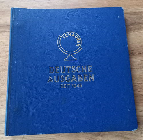 Schaubek briefmarken album - schaubek, briefmarken-album