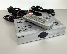 MEDION Digitaler Satellitenreceiver MD 24021 IB RCX 118 mit Scart-u. Audio-Kabel