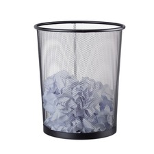 Papierkorb metall Mülleimer