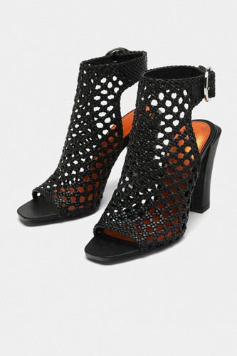 Zara riemchensandallette high - zara,