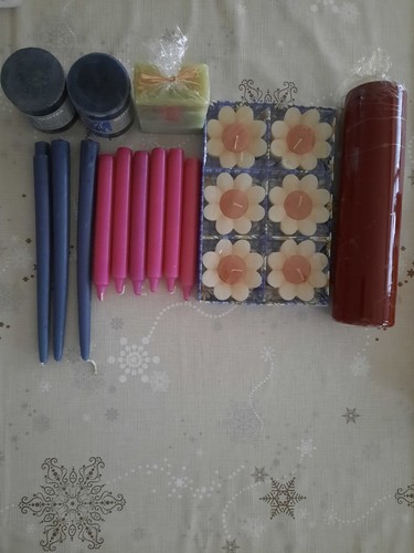 Konvolut kerzen verschiedene - konvolut, kerzen,